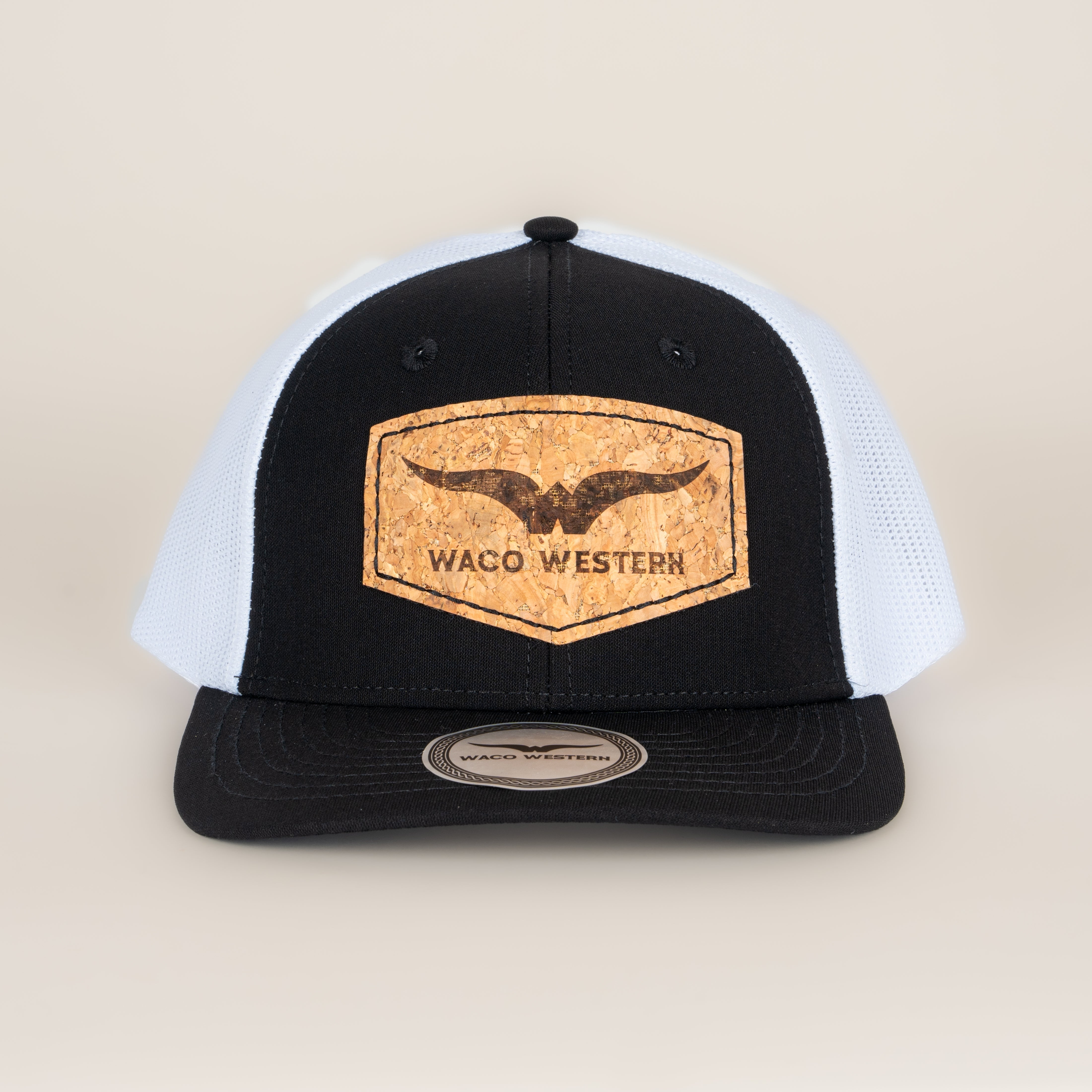 Gorra Waco Western McAllen Black White