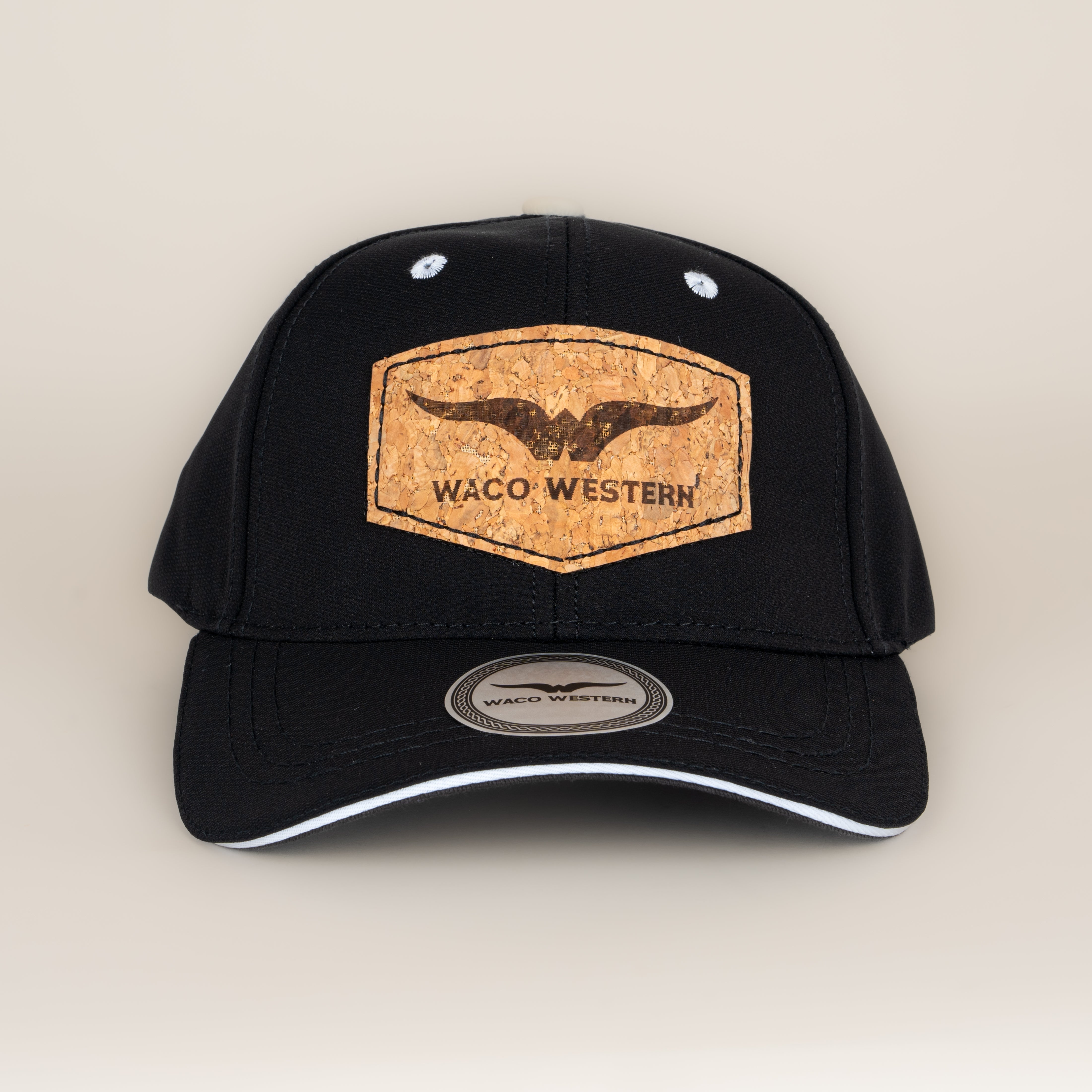 Gorra Waco Western McAllen Black White