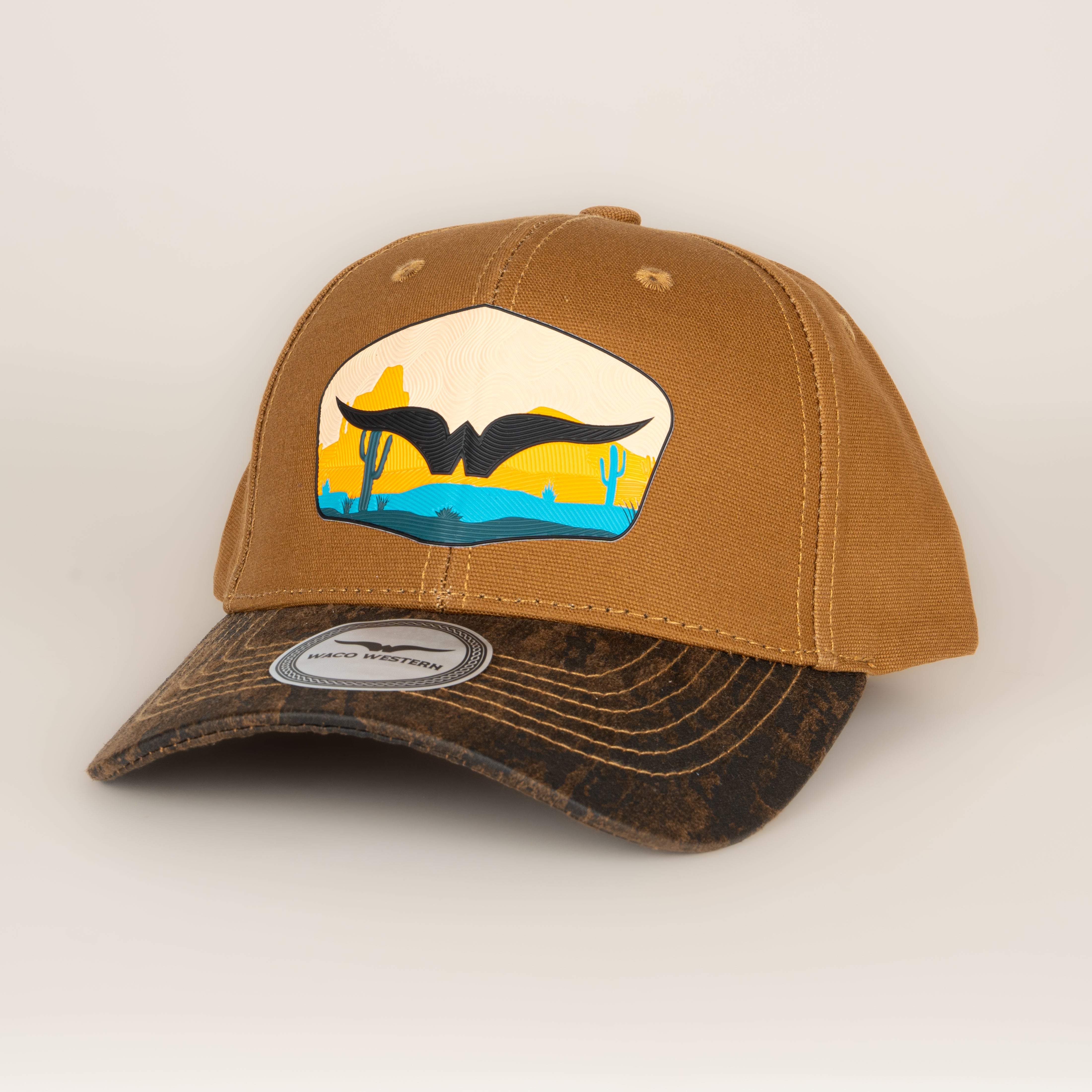 Gorra Waco Western Sa Antonio Camel