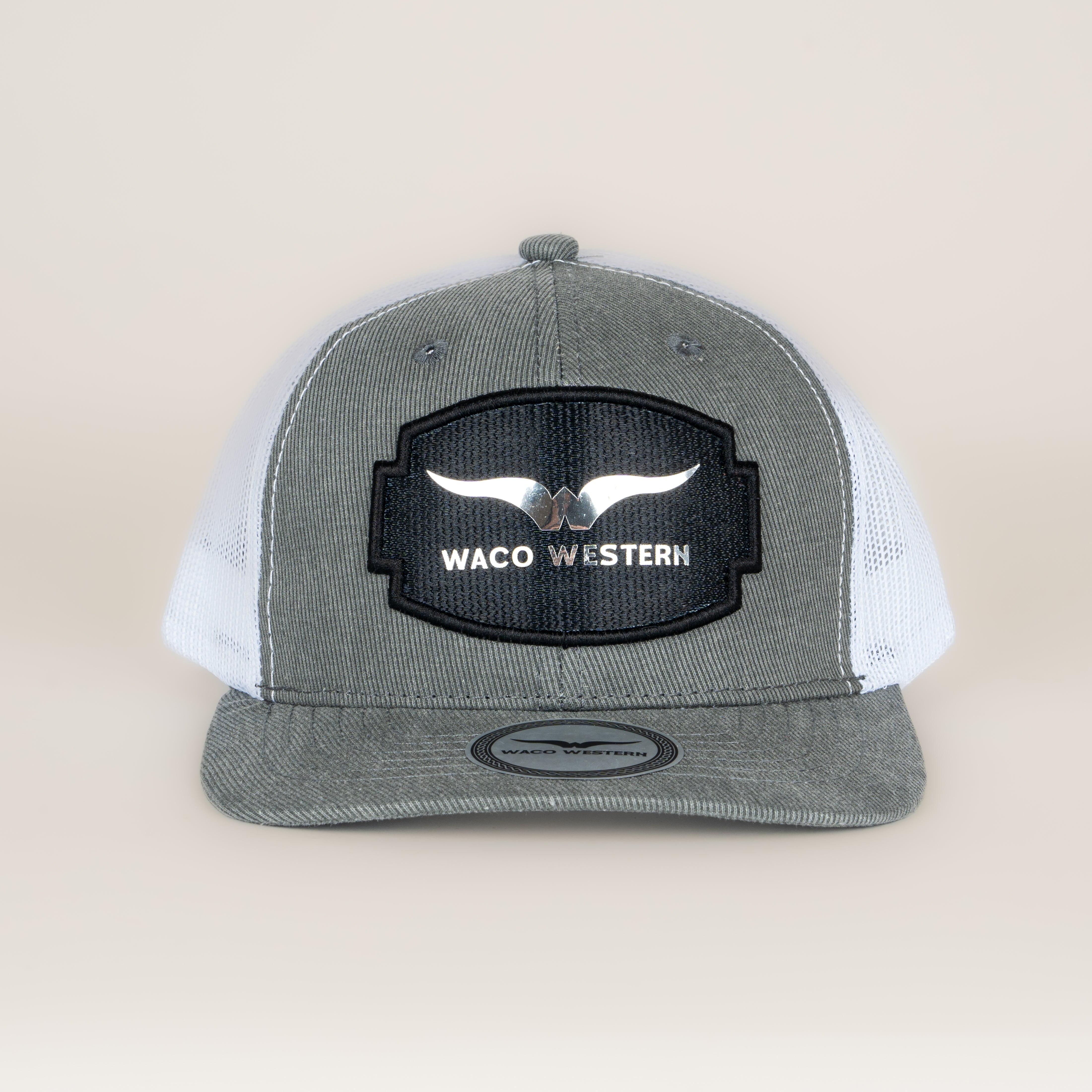 Gorra Waco Western Houston Grey White