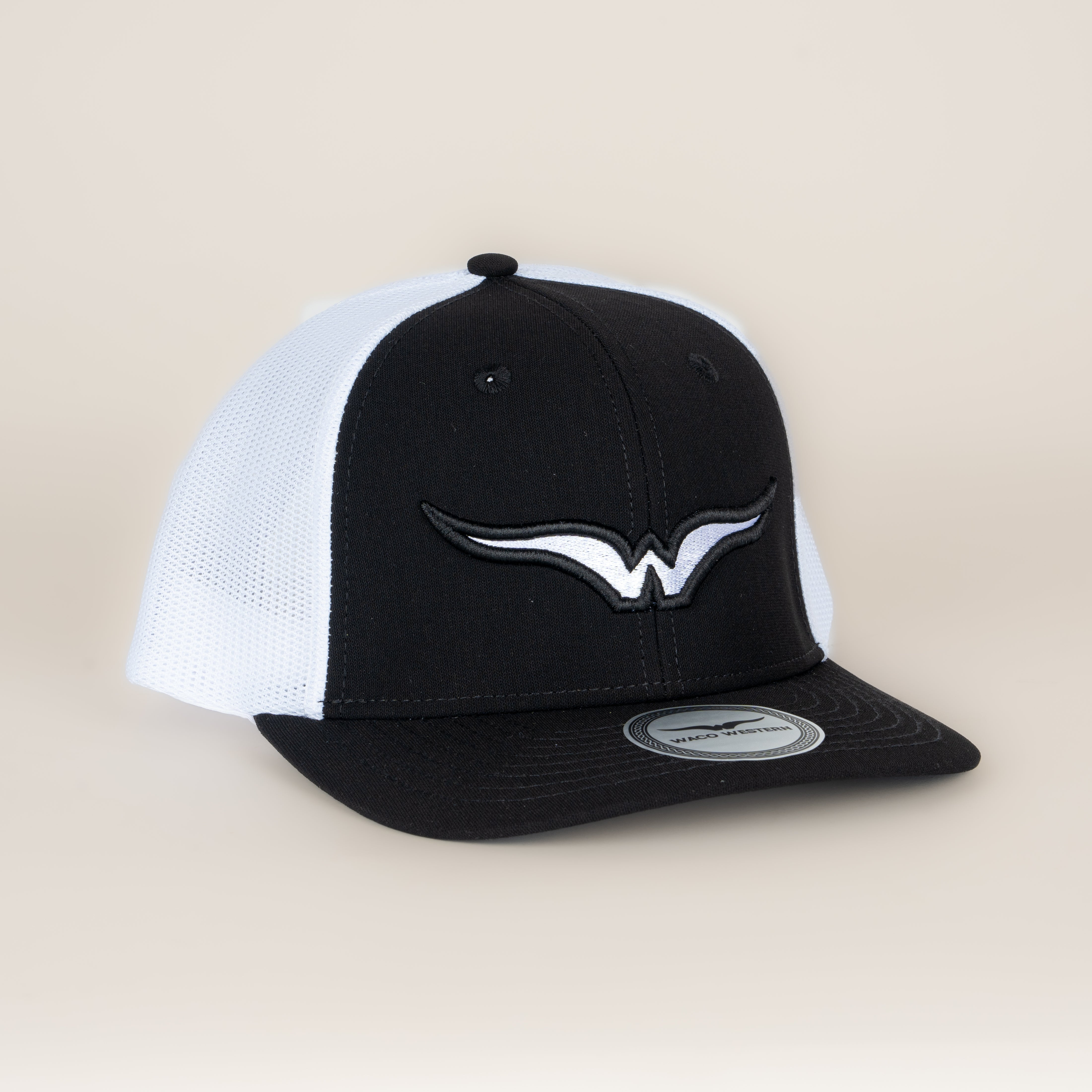 Gorra Waco Western Dallas Black White