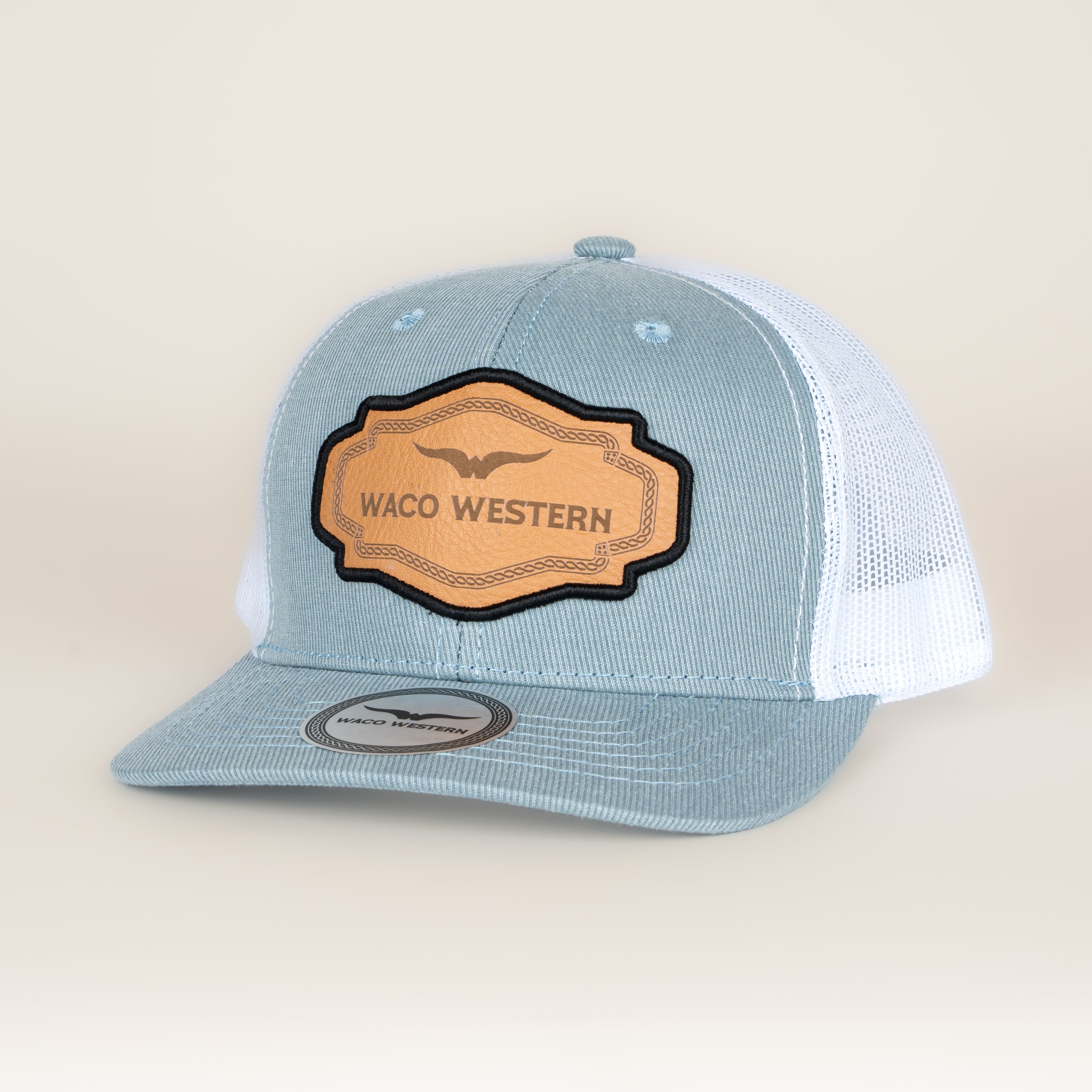 Gorra Waco Western Fort Worth Azul Cielo