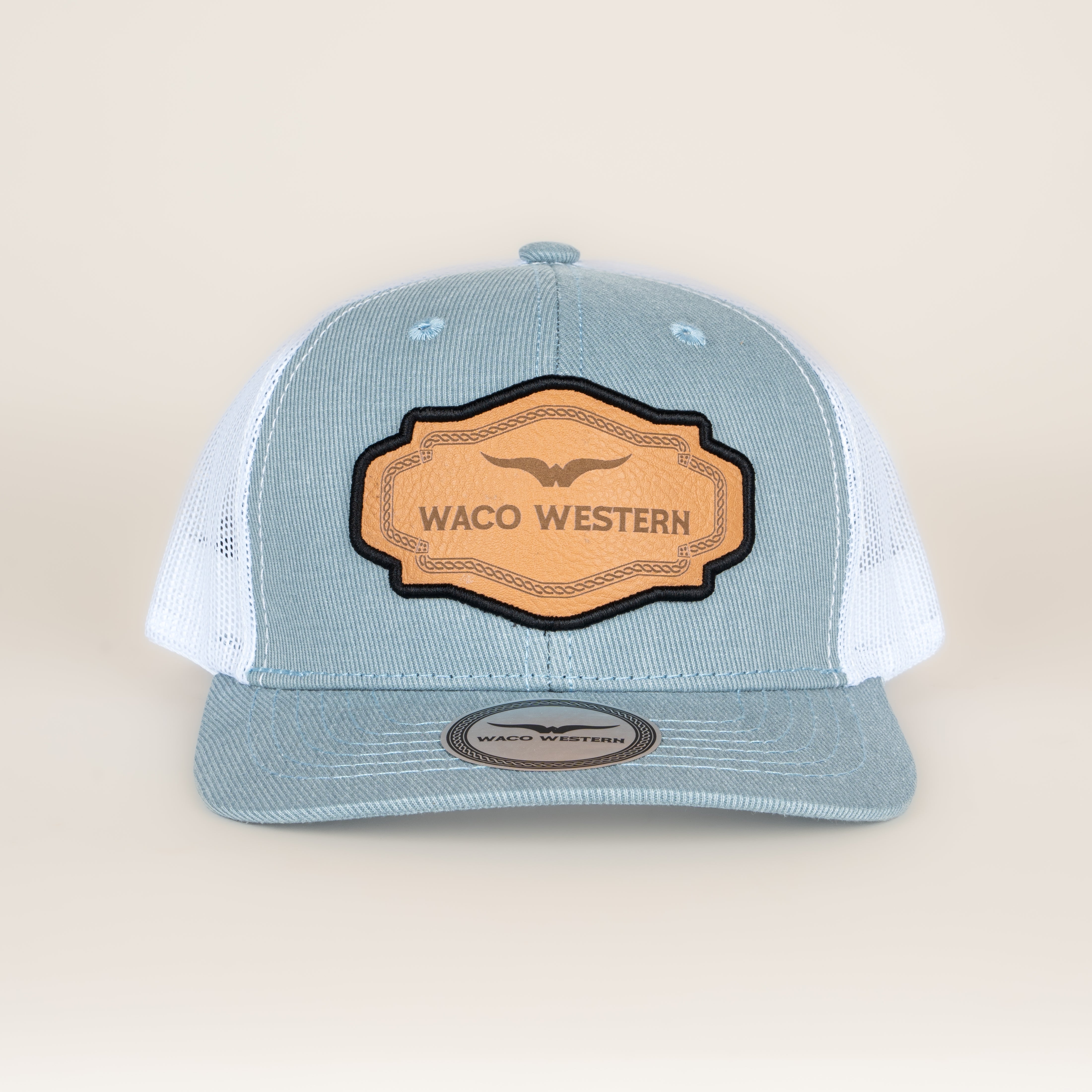 Gorra Waco Western Fort Worth Azul Cielo