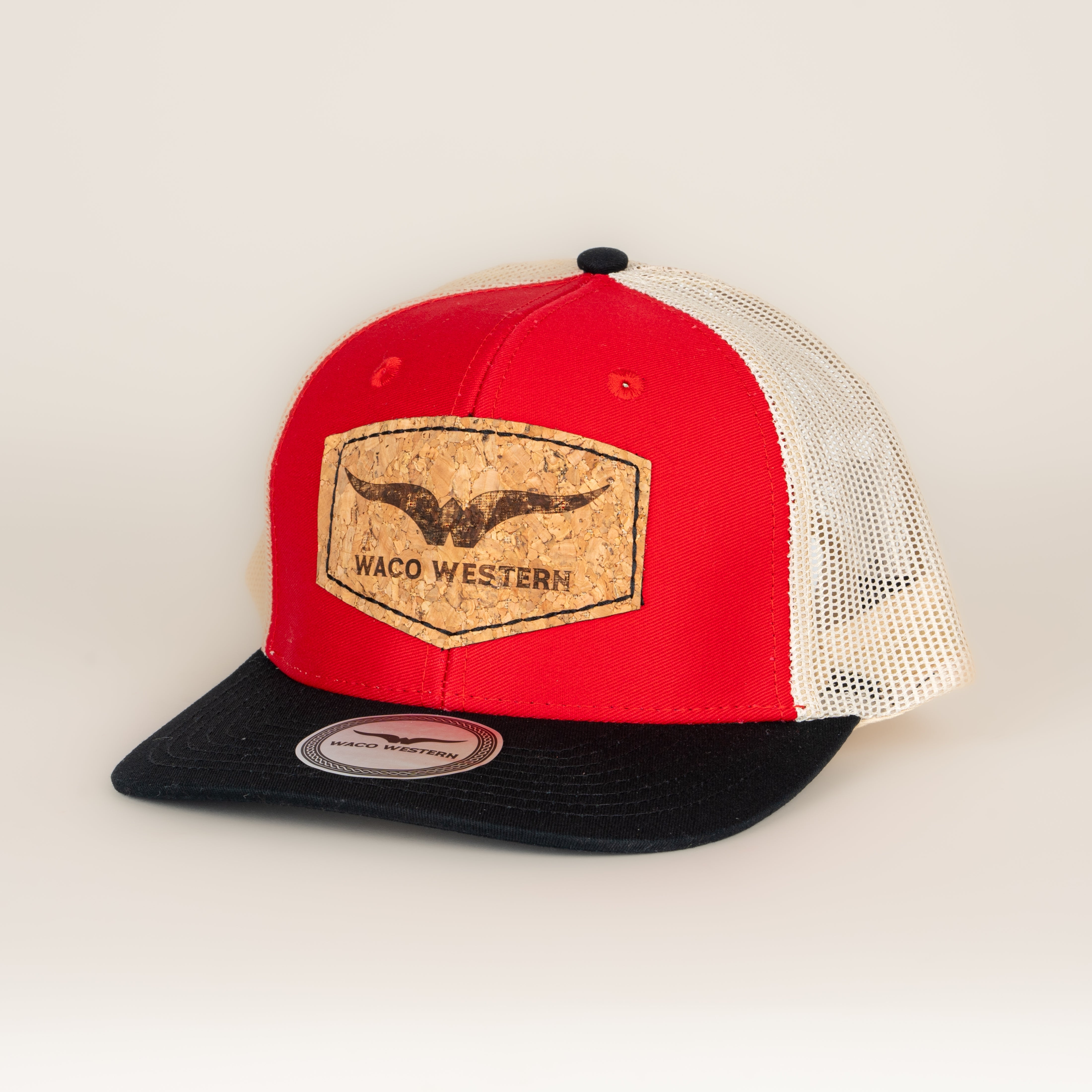 Gorra Waco Western McAllen Red Black