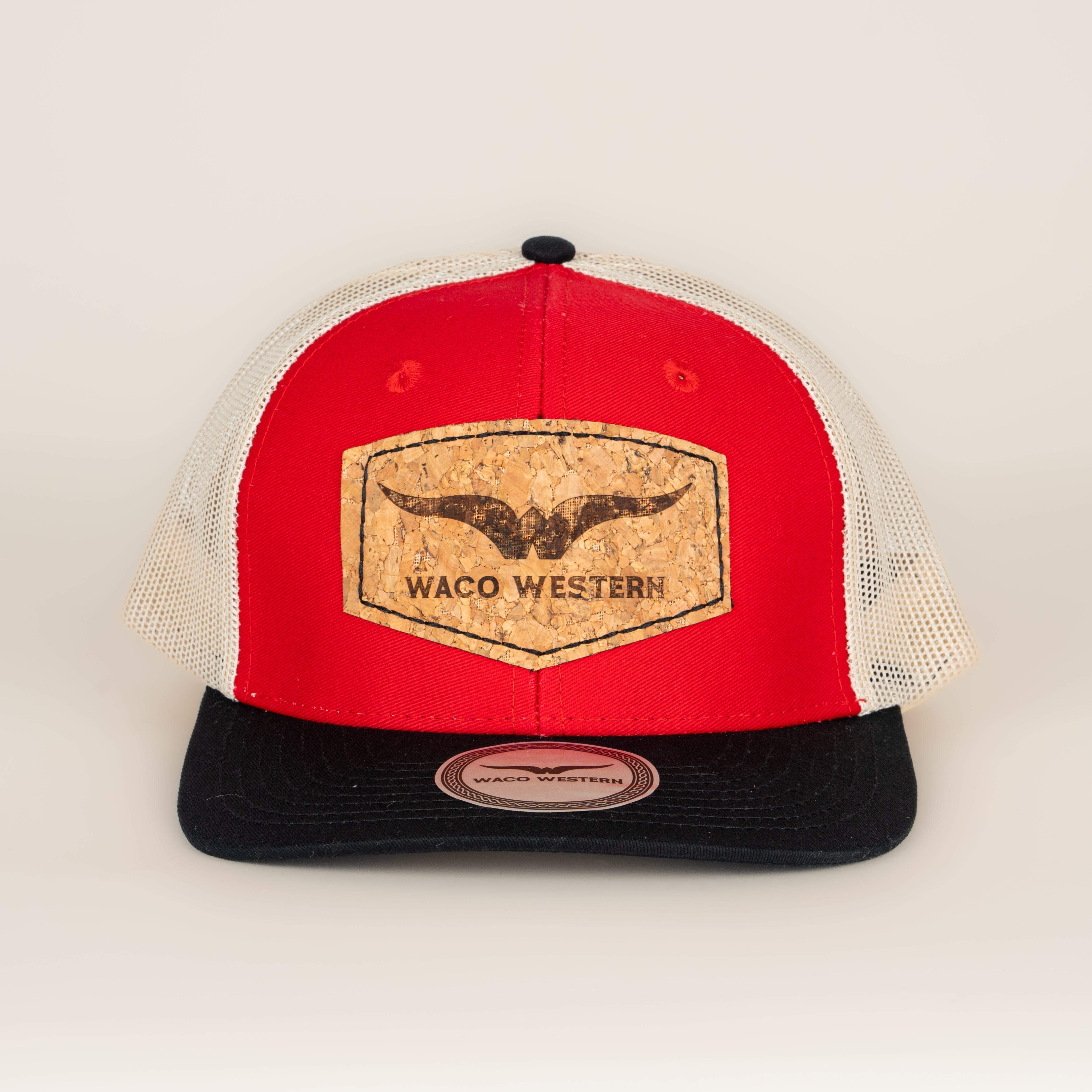 Gorra Waco Western McAllen Red Black