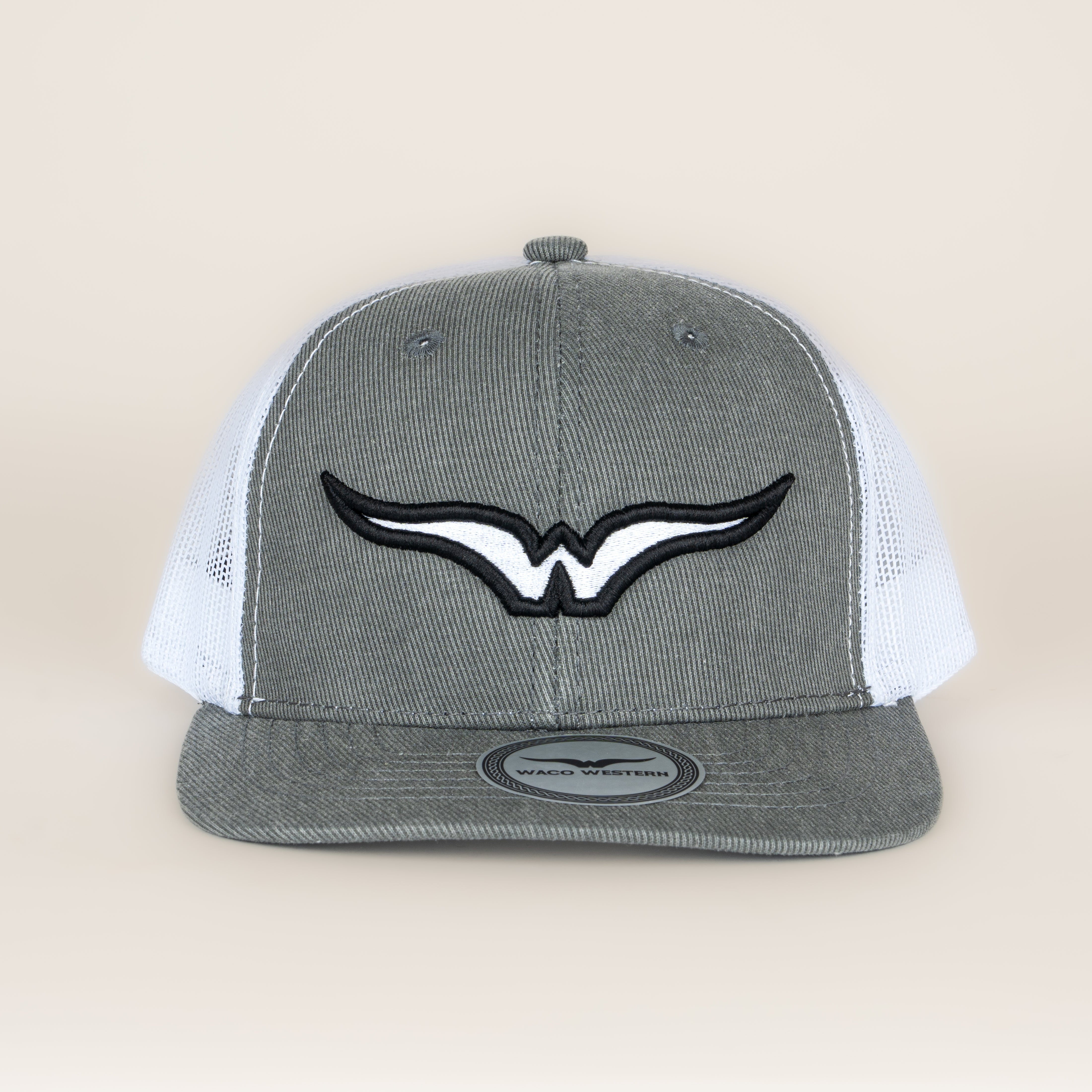 Gorra Waco Western Dallas Grey White