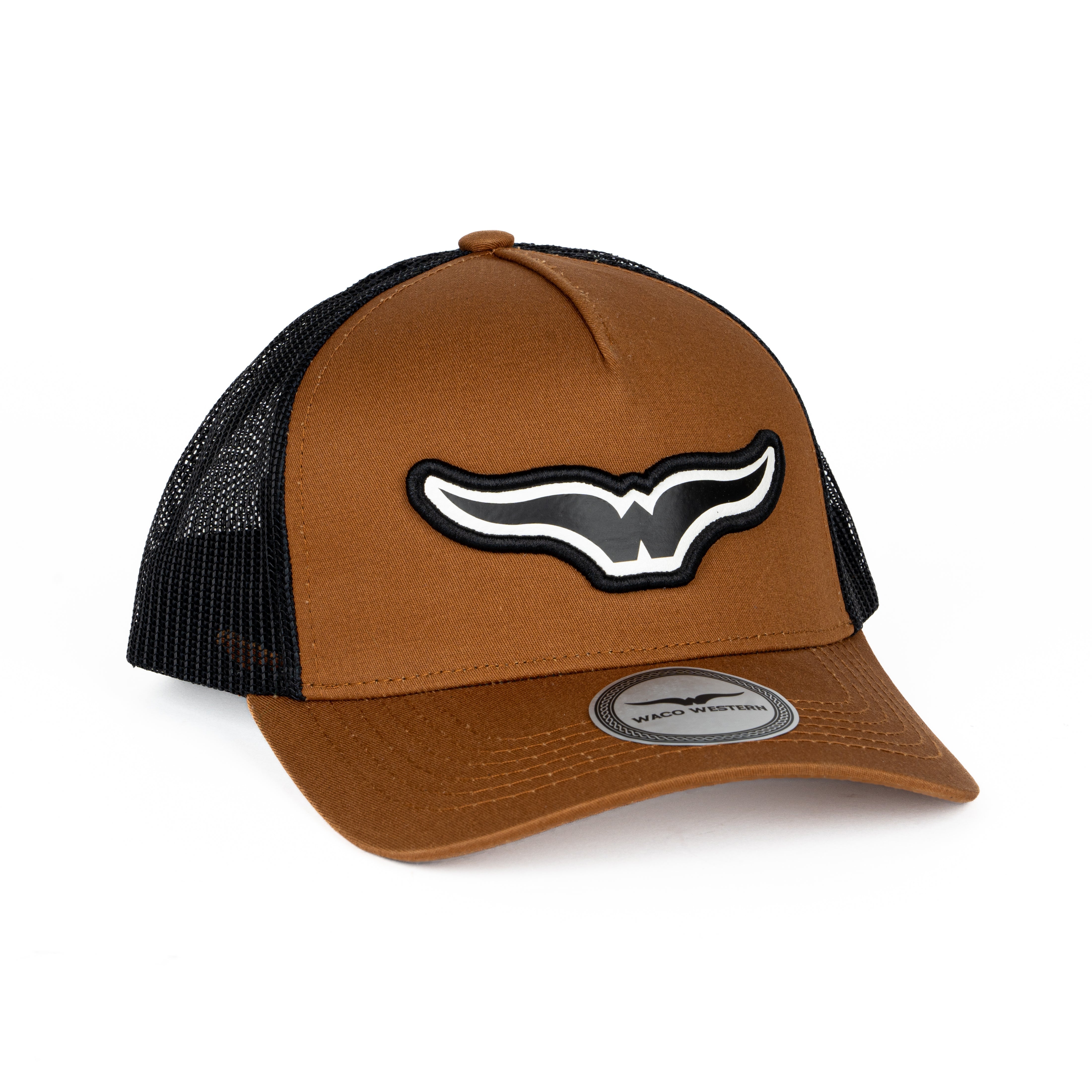 Gorra Waco Western Midland Camel Negro