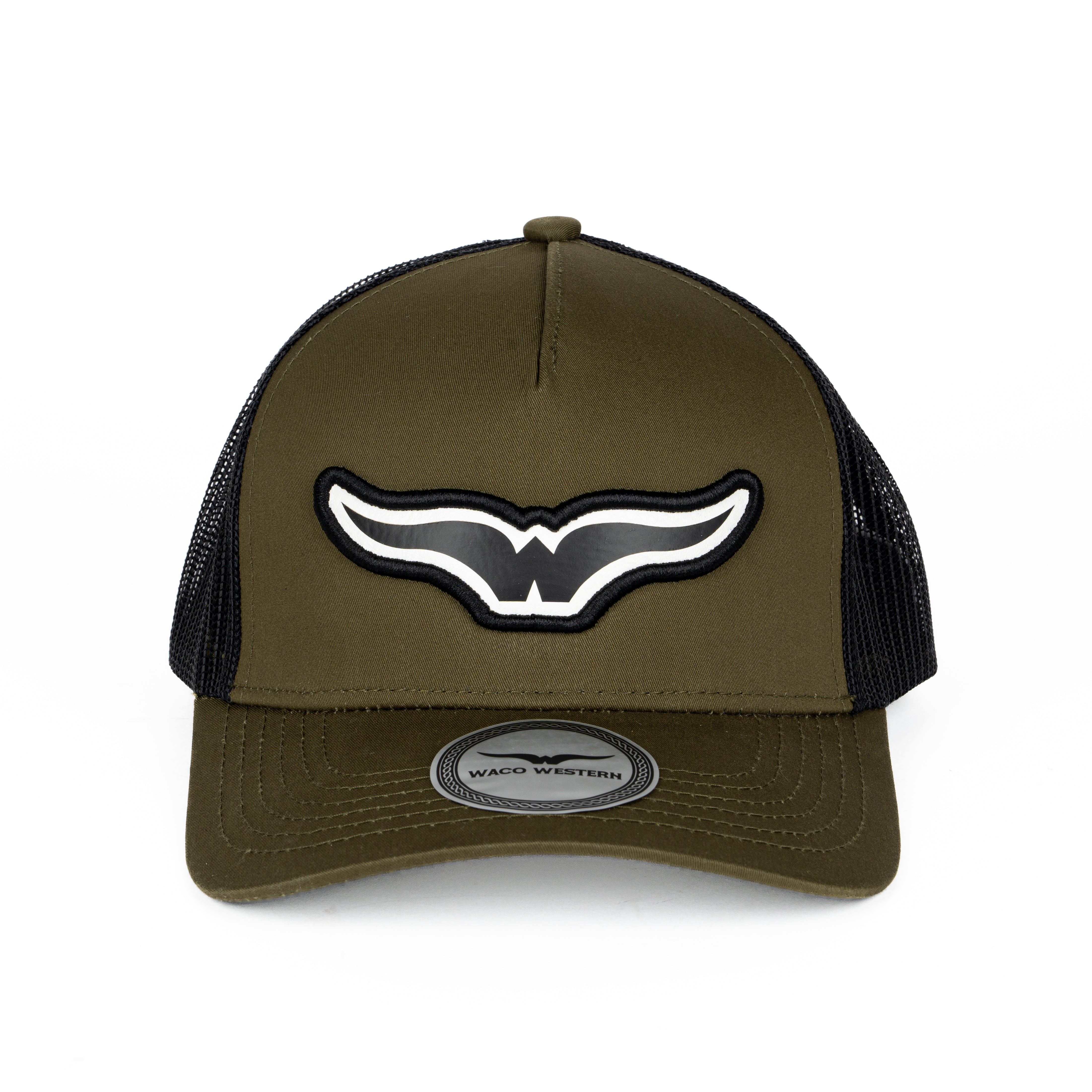 Gorra Waco Western Midland Verde Negro