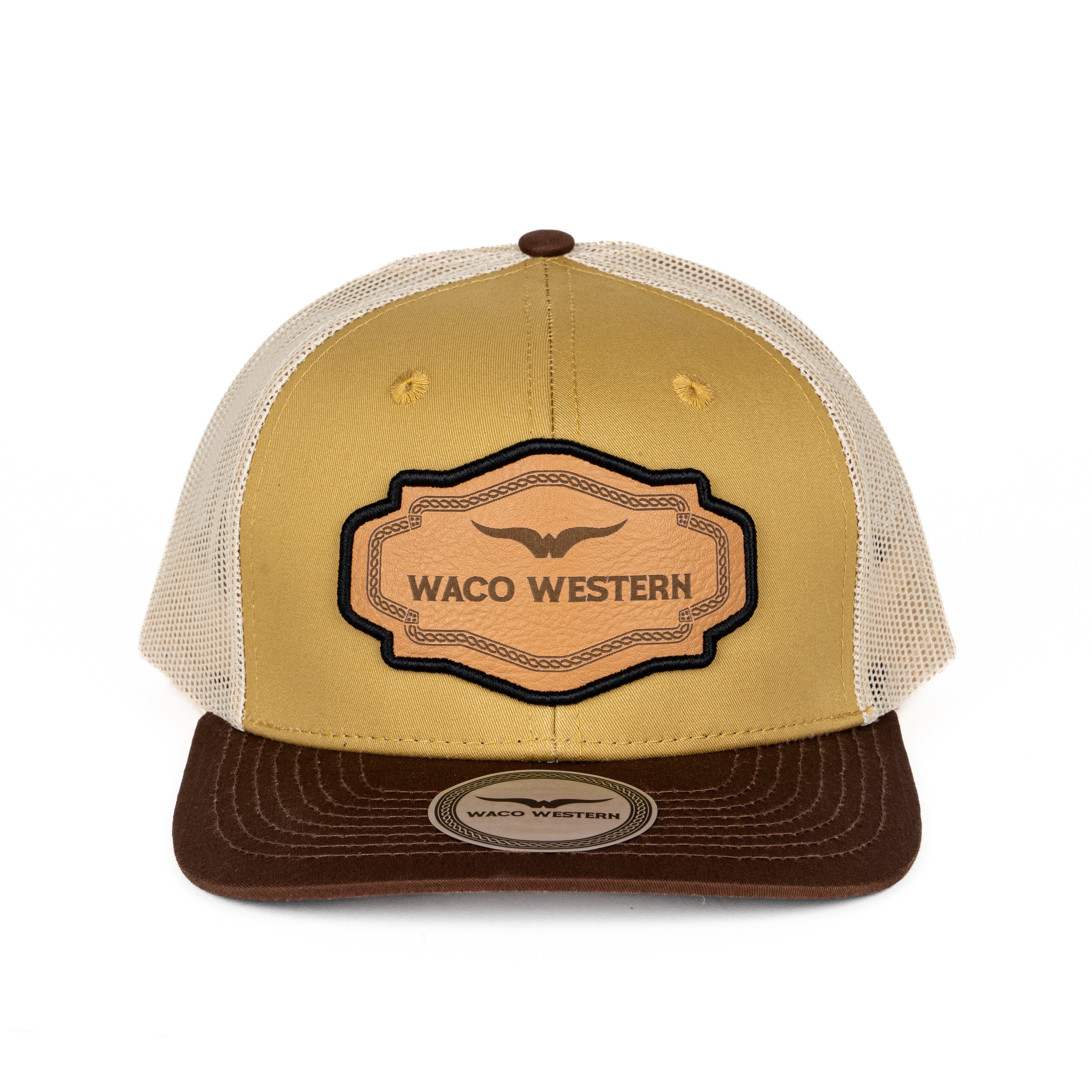Gorra Waco Western Fort Worth Piedra Marrón Maíz