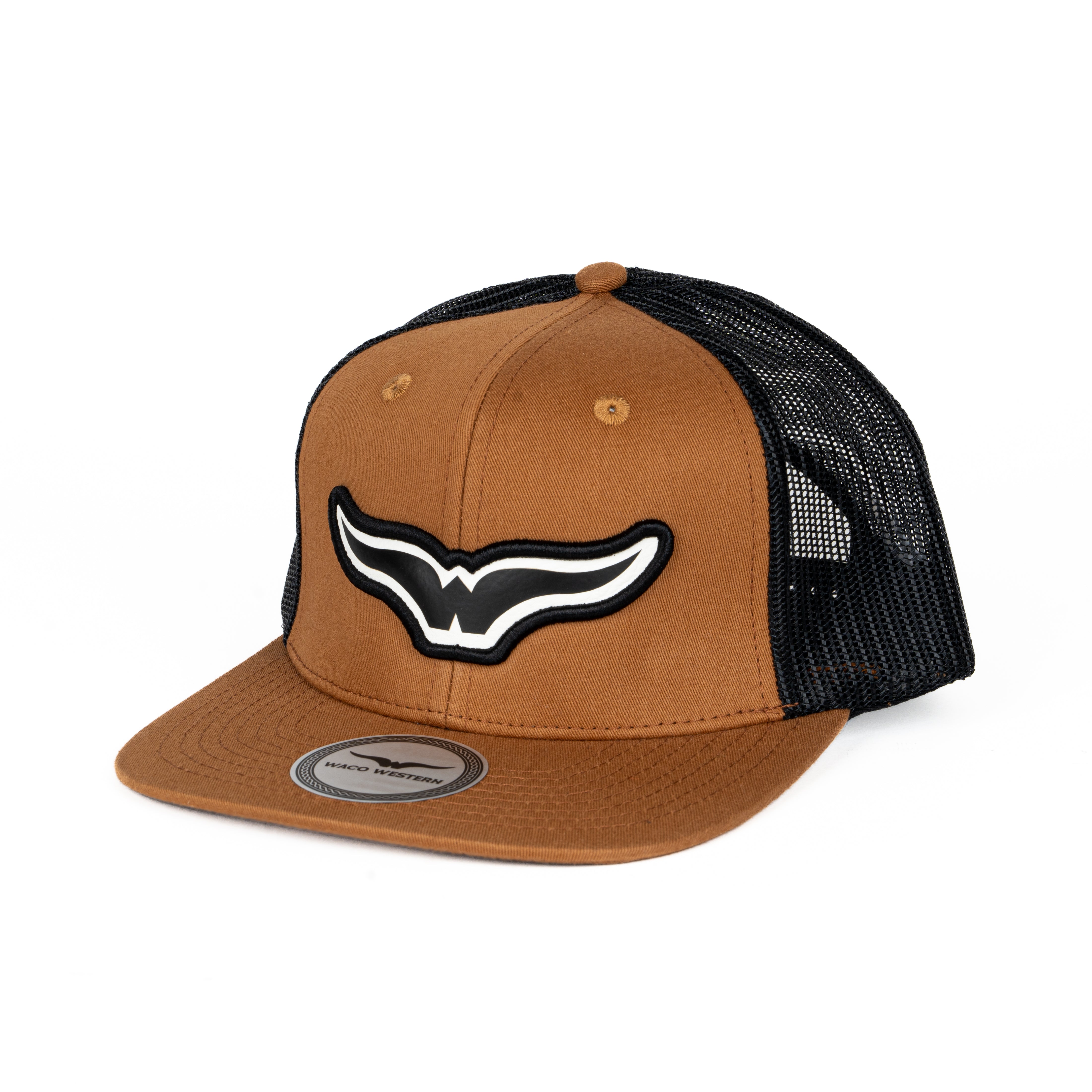 Gorra Waco Western Midland Camel Negro