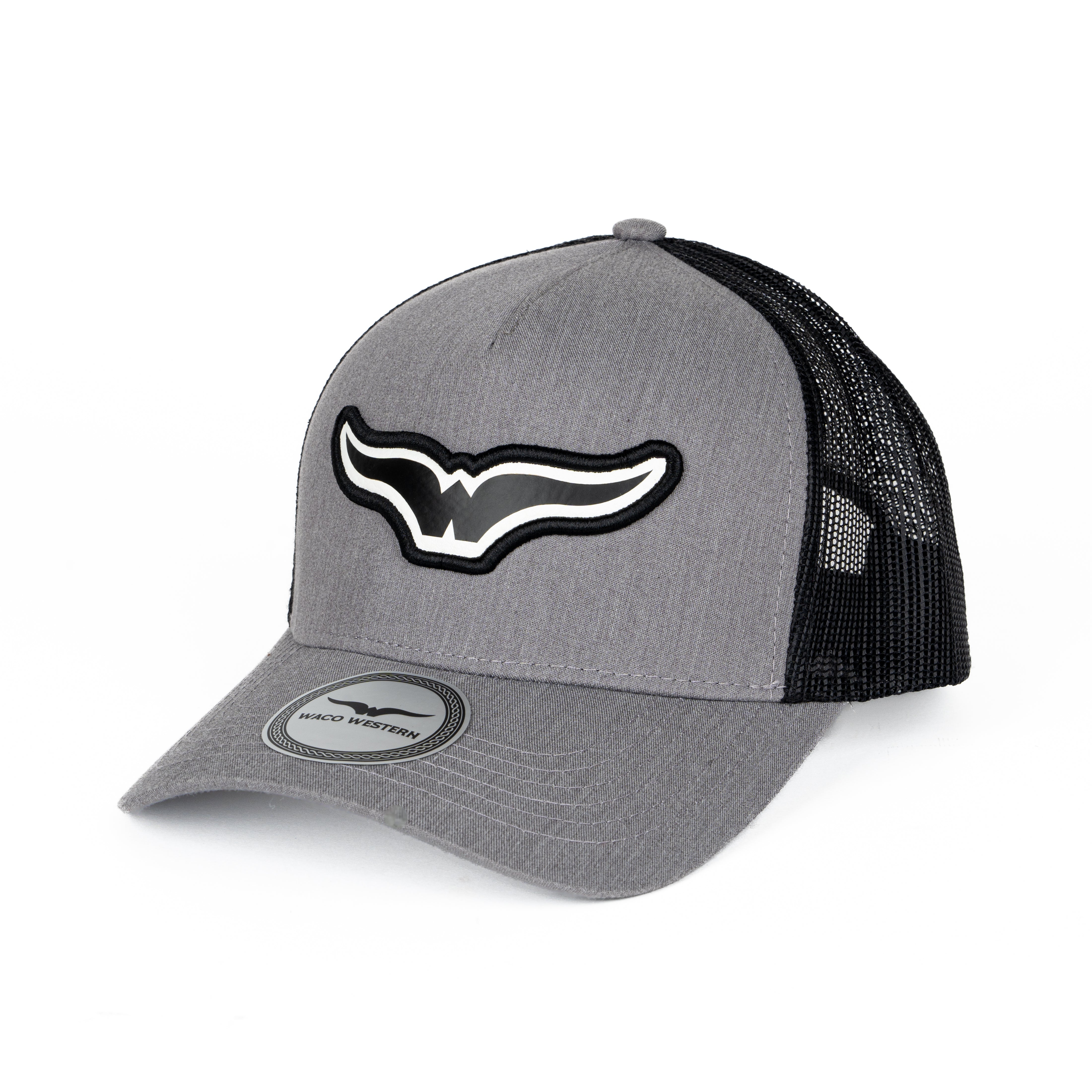 Gorra Waco Western Midland Gris Negro