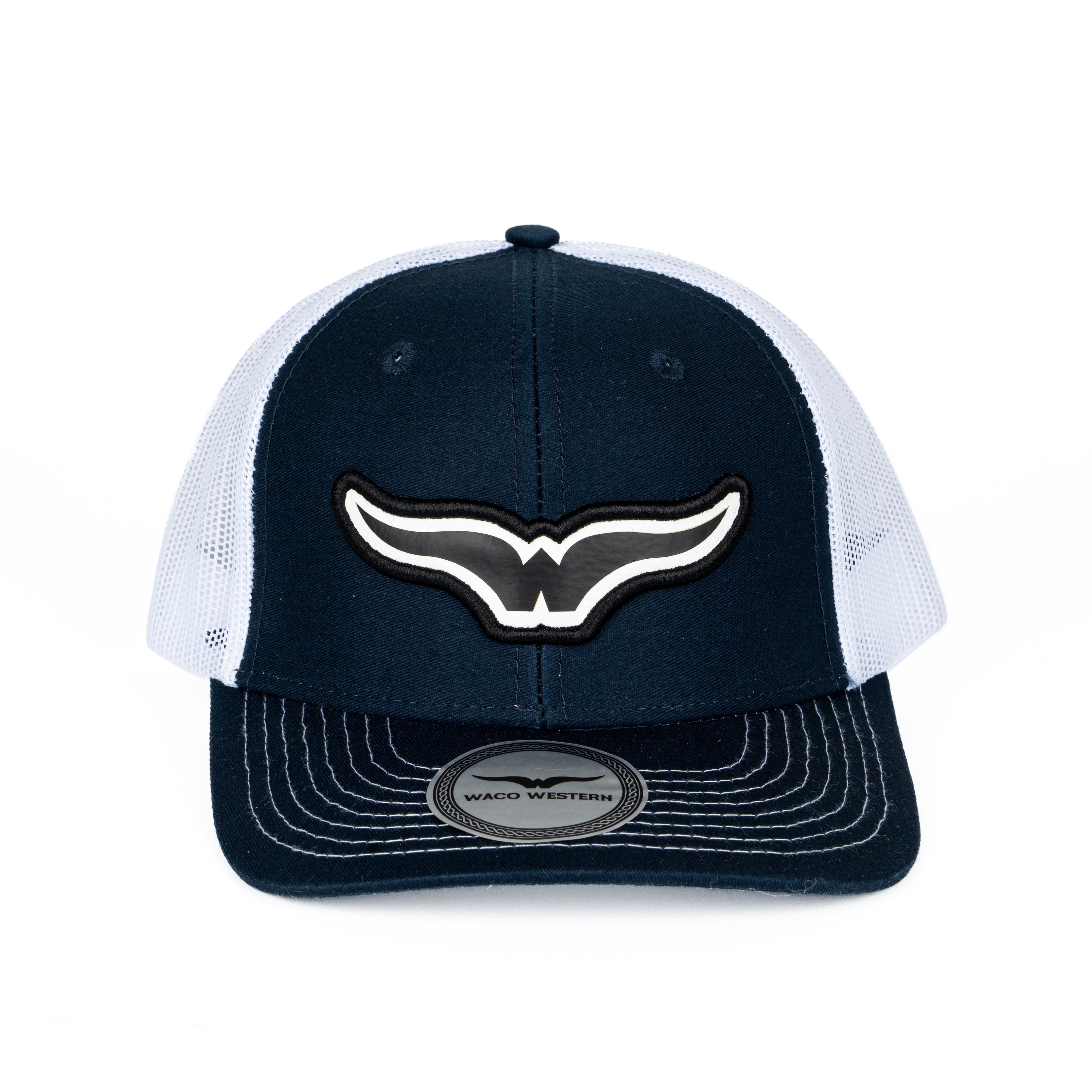 Gorra Waco Western Midland Azul Blanco