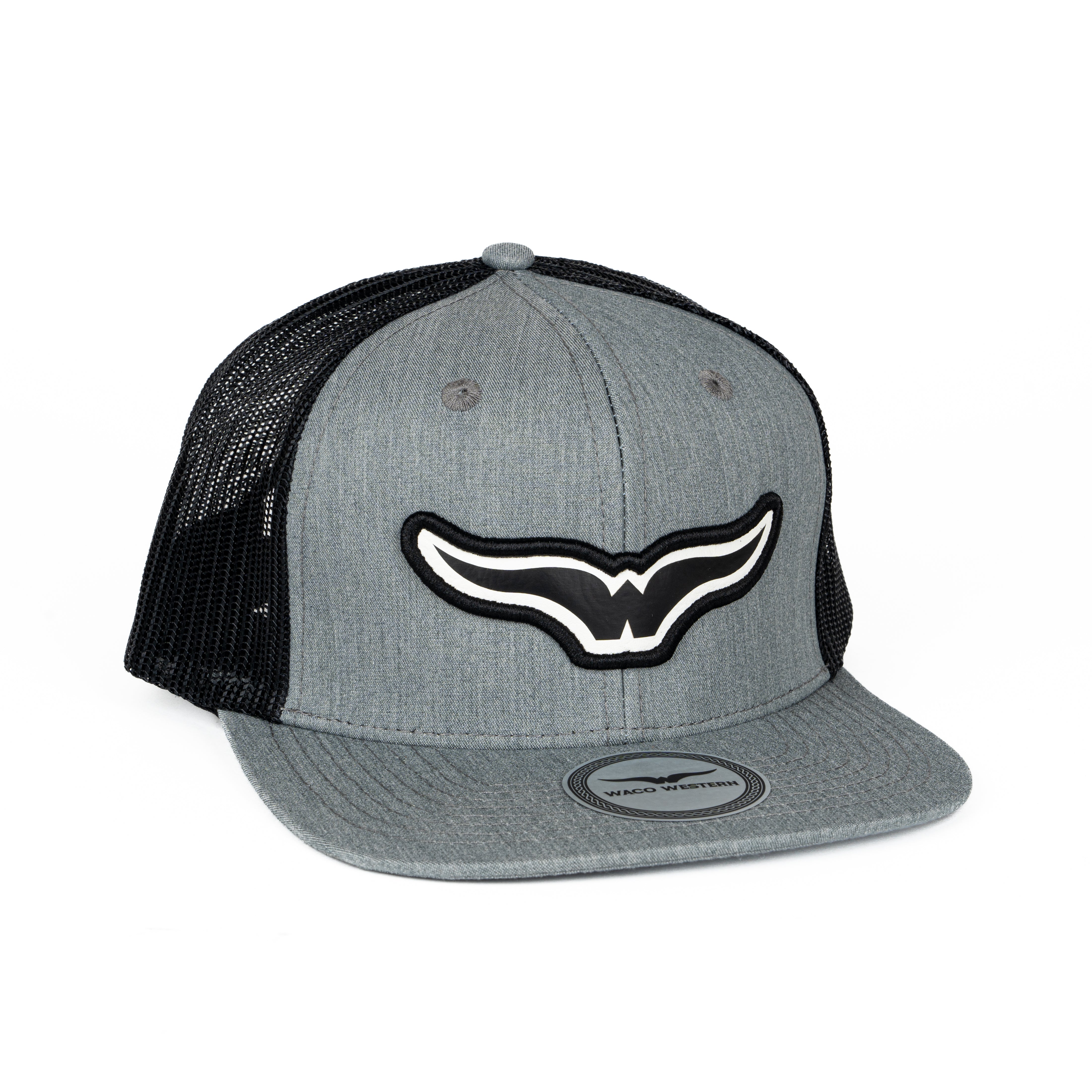 Gorra Waco Western Midland Gris Negro