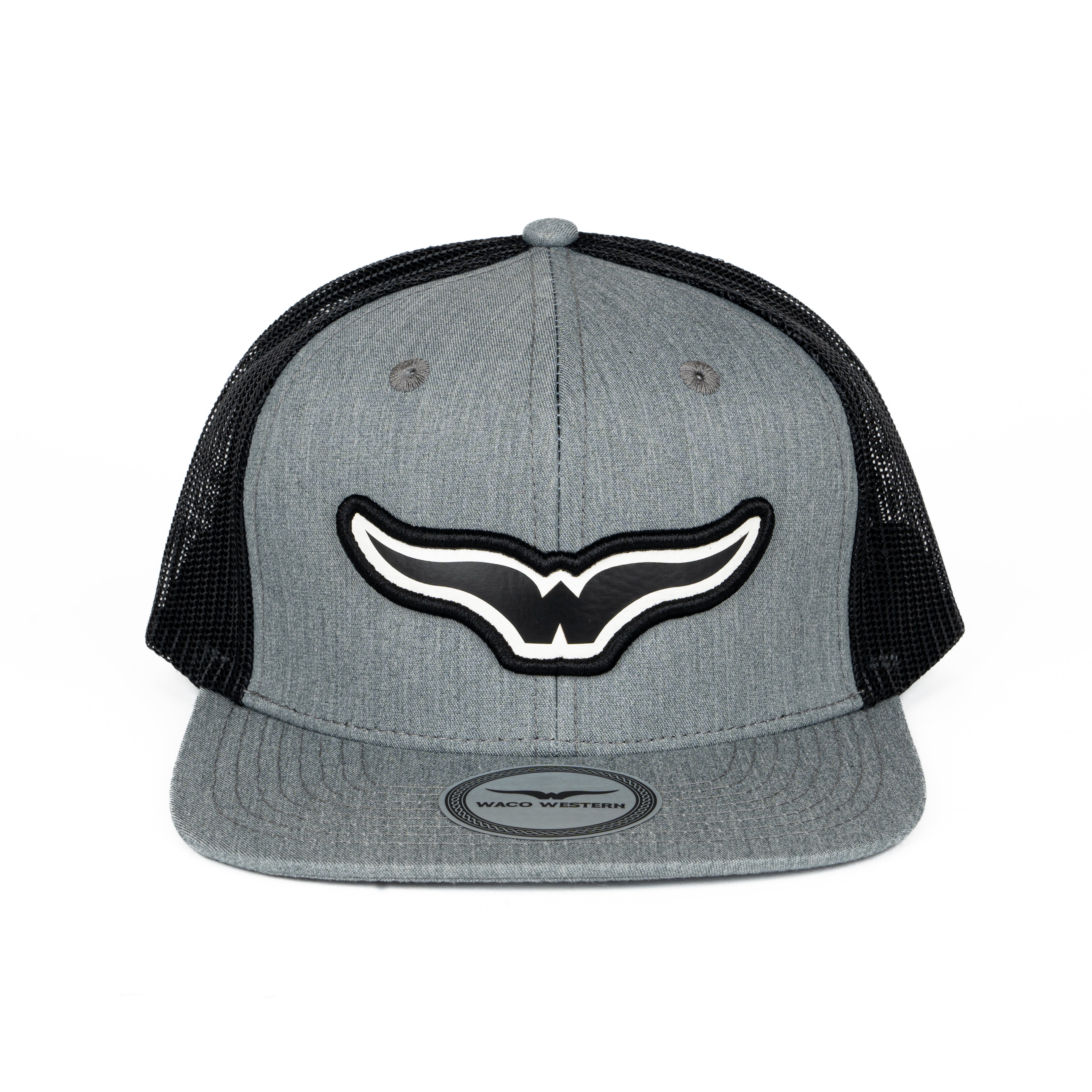 Gorra Waco Western Midland Gris Negro